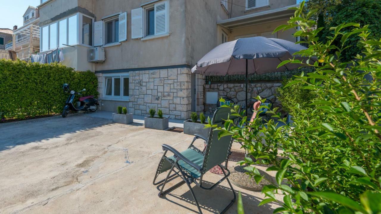 Brand New Studio With Terrace & Parking Дубровник Екстериор снимка