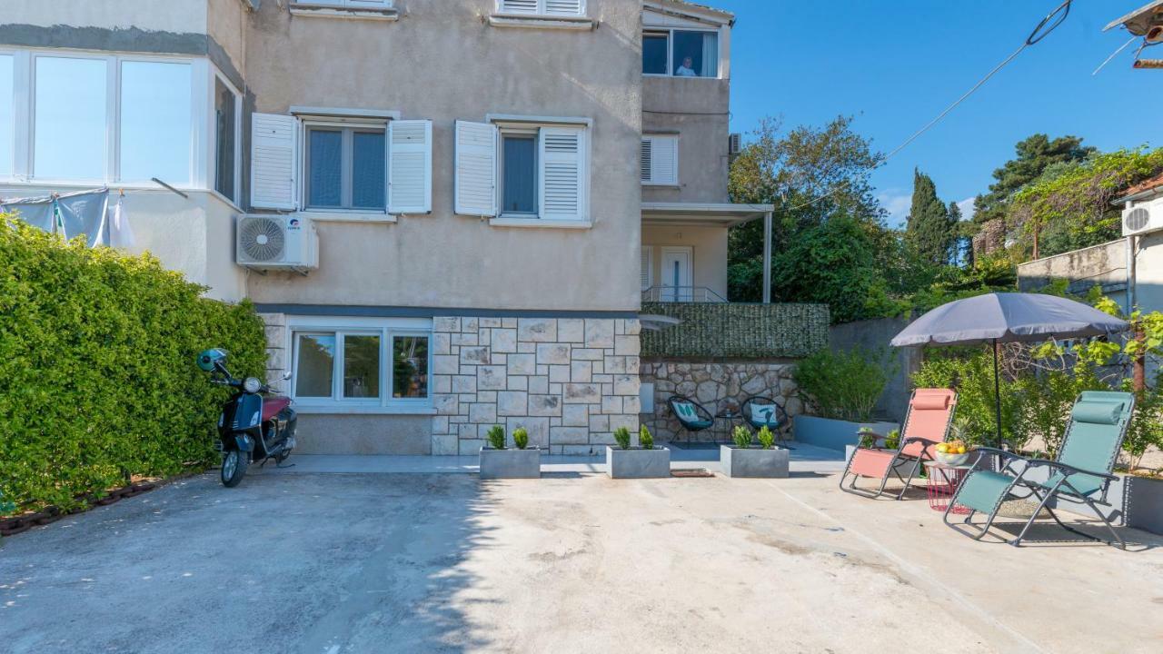 Brand New Studio With Terrace & Parking Дубровник Екстериор снимка
